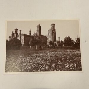 Castle, Smithsonian Institution National‎ Archives and Records Postcard WA DC